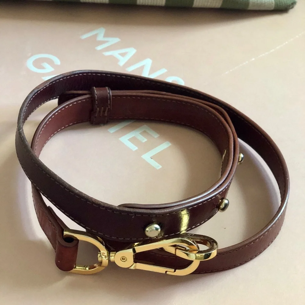 MANSUR GAVRIEL North Tote Moss/White Striped Handbag Box & Dust Bags Orig. $585 - Picture 8 of 11